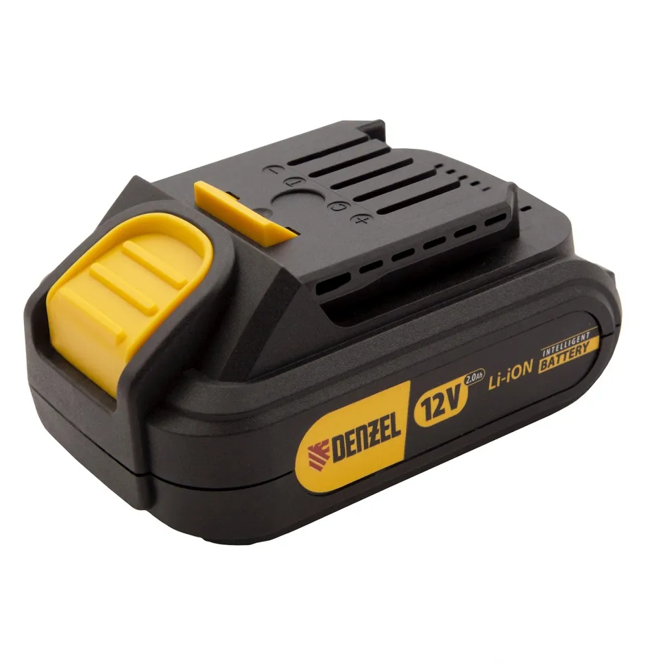 Батарея аккумуляторная Denzel IB-12-2.0, Li-Ion, 12 В, 2.0 А/ч
