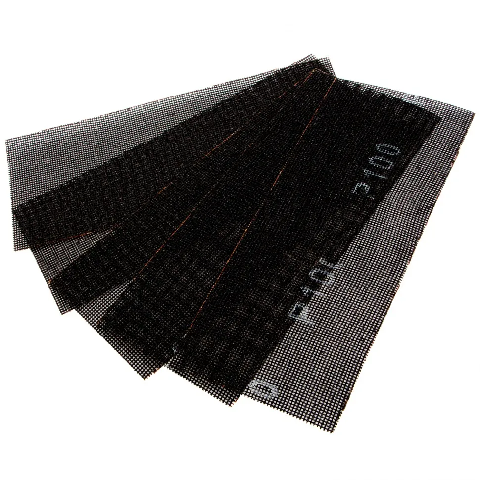 Сетка абразивная Denzel P 100, 115х280 мм, 5 шт