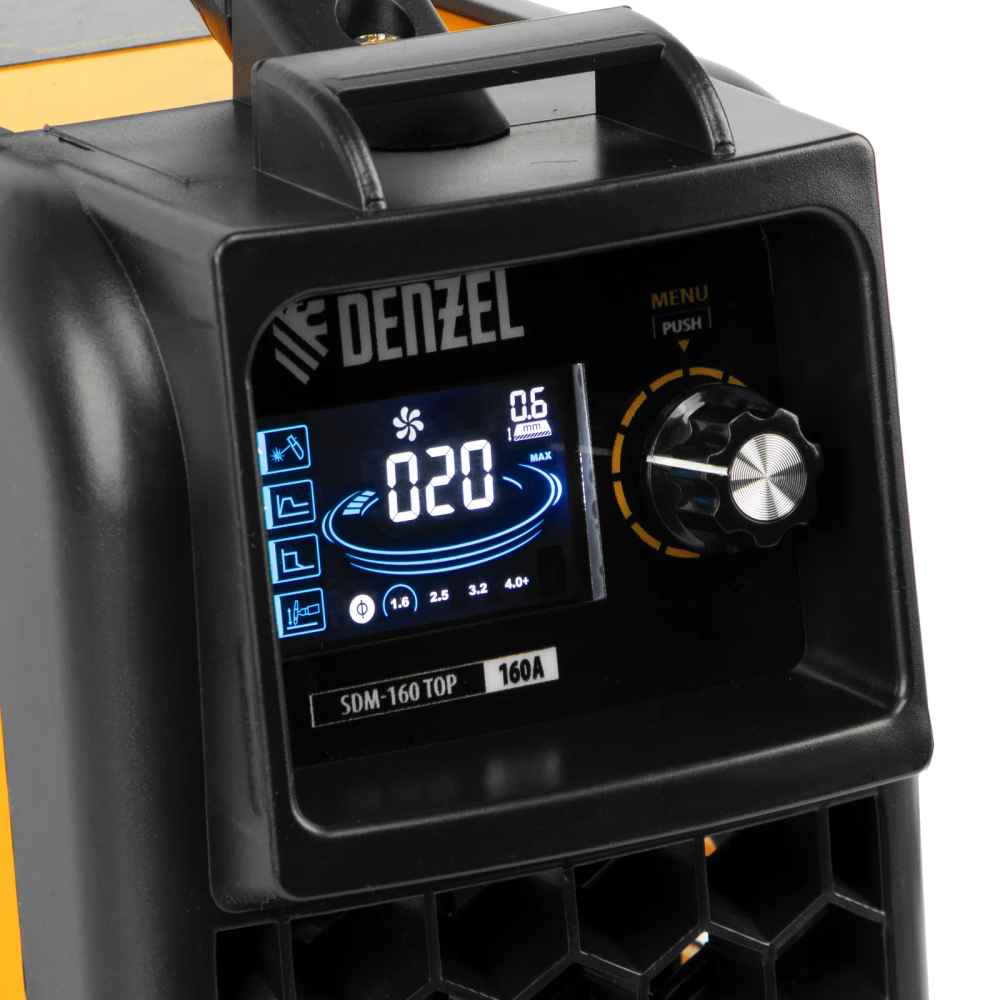 Сварочный инвертор Denzel SDM-160 Top, 160 А, ПВ 80% - изображение 9