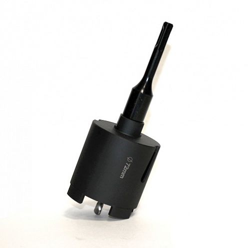 Алмазный подрозетник Diamaster 72 мм (длина 70 мм)