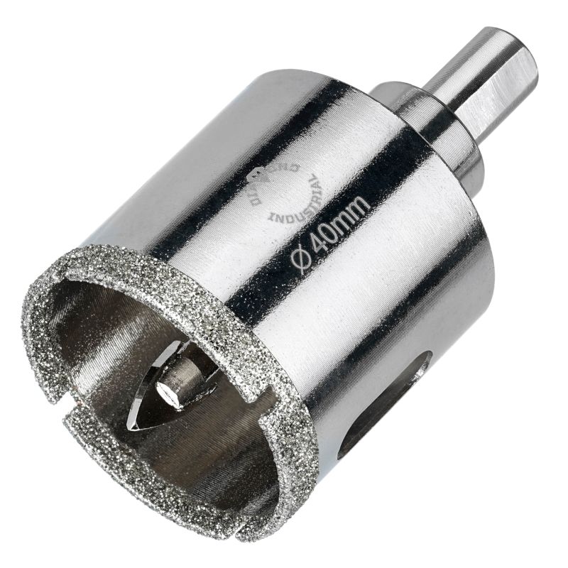 Алмазная коронка Diamond Industrial 40 мм (Керамогранит, плитка, кафель)