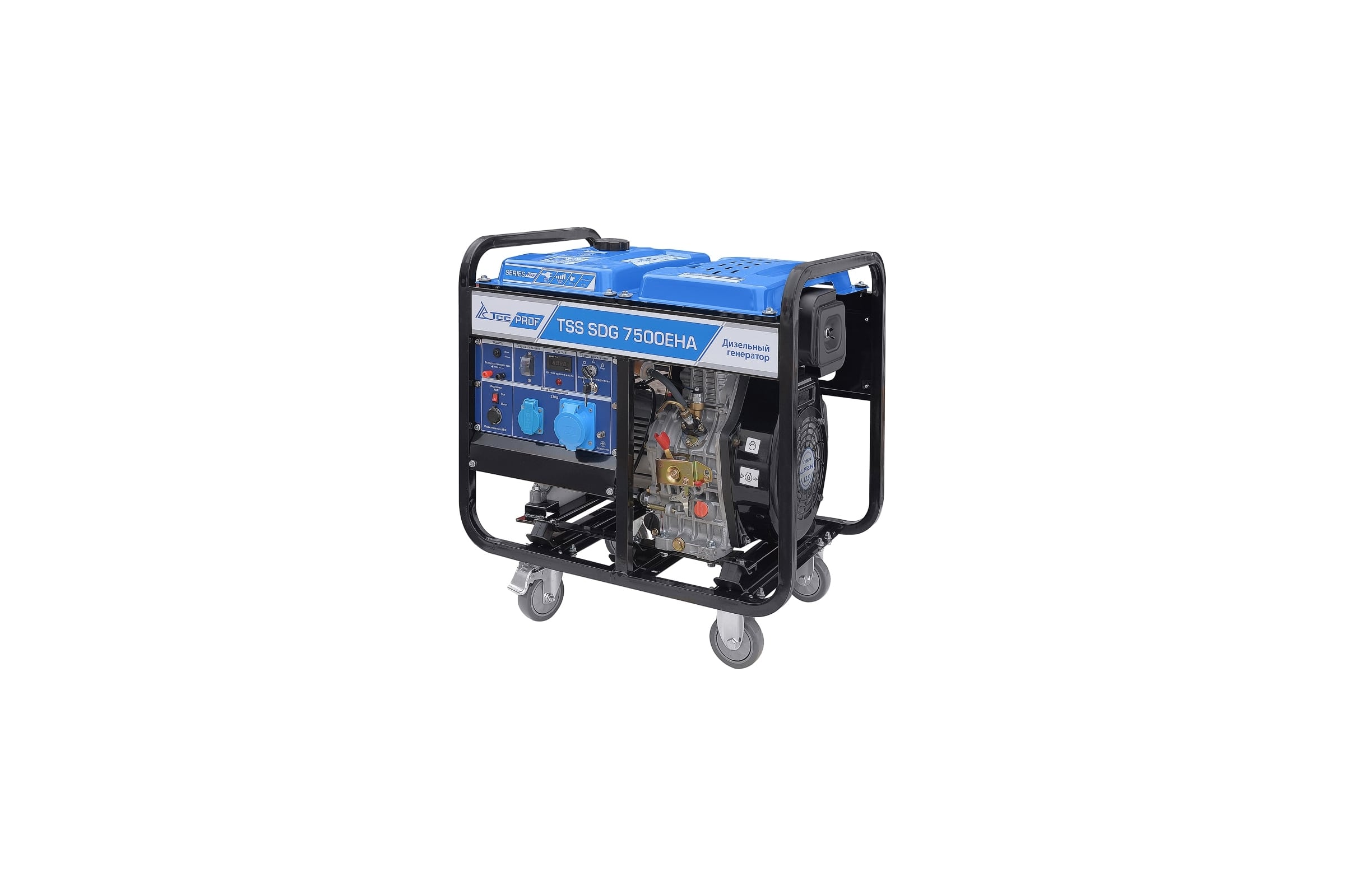 Дизель генератор ТСС SDG 7500EHA 100026