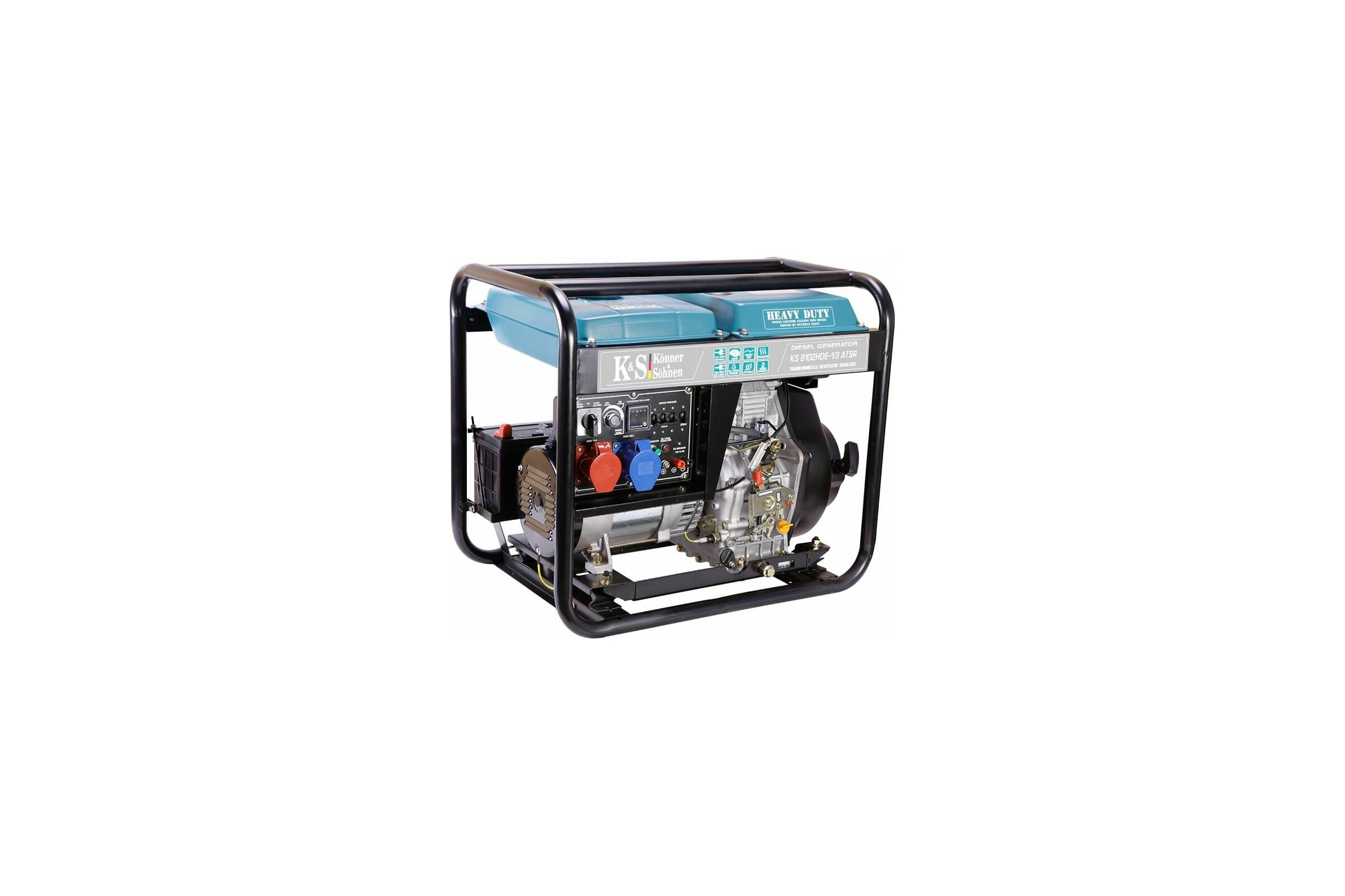 Дизельный генератор Konner&Sohnen KS 8102HDE 1/3 ATSR