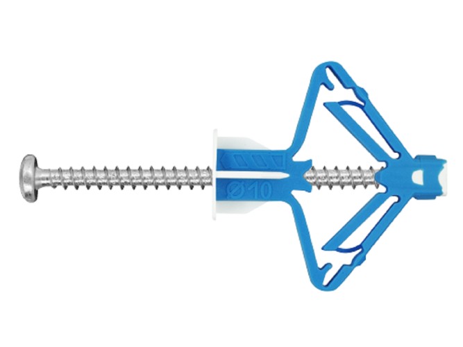 Дюбель для пустотелых конструкций ЕВРОПАРТНЕР TWIN PAB с шурупом (200 шт.), пром. 90684