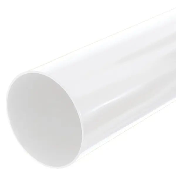 Труба водосточная DÖCKE 80 мм 2 м белый