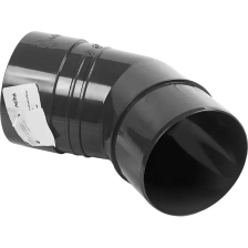 Колено DÖCKE 80 мм 45 градусов цвет серый - изображение 7