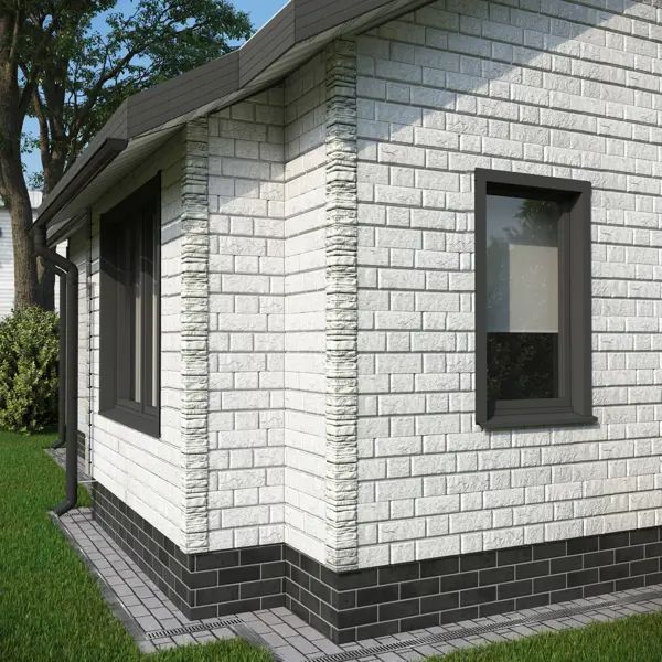 Сайдинг виниловый Döcke Bergart Камень 1.8 м Кокос 0.52 м2 - изображение 5