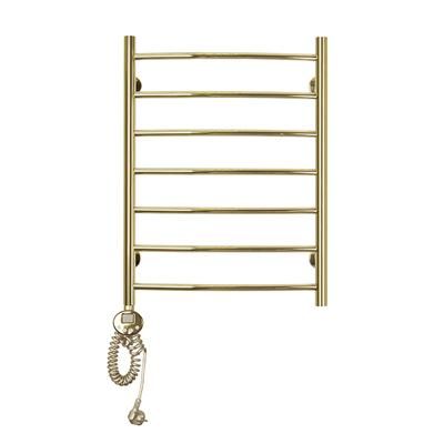 Электрический полотенцесушитель лесенка Domoterm Калипсо П7 500x700 EL золото