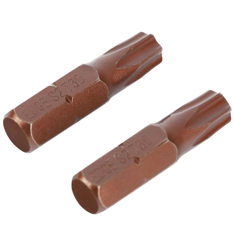 Бита EDGE by PATRIOT T30, сталь S2, длина 25 мм, 2 шт