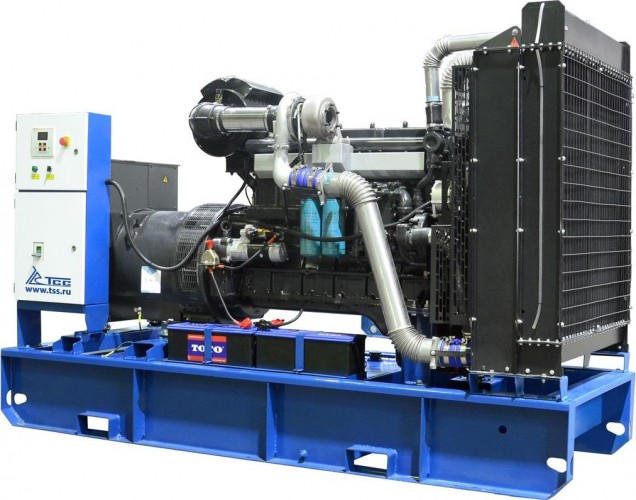 Электростанция дизельная ТСС АД-250С-Т400-1РМ16 (TTD 350TS) открытая 029092
