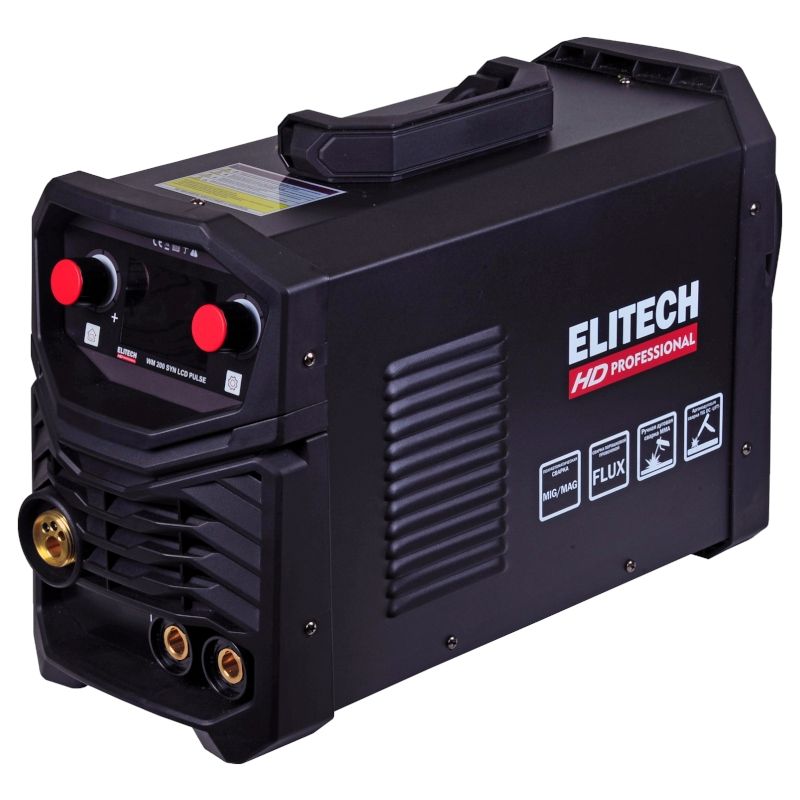 Аппарат сварочный инверторный Elitech WM 200 SYN LCD Puls