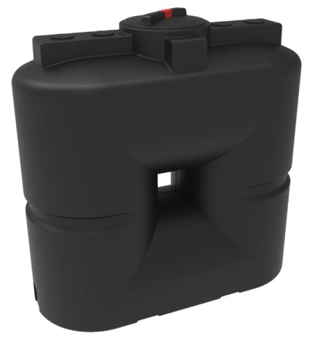 Емкость ЭКОПРОМ S1000 л., вертикальная черный