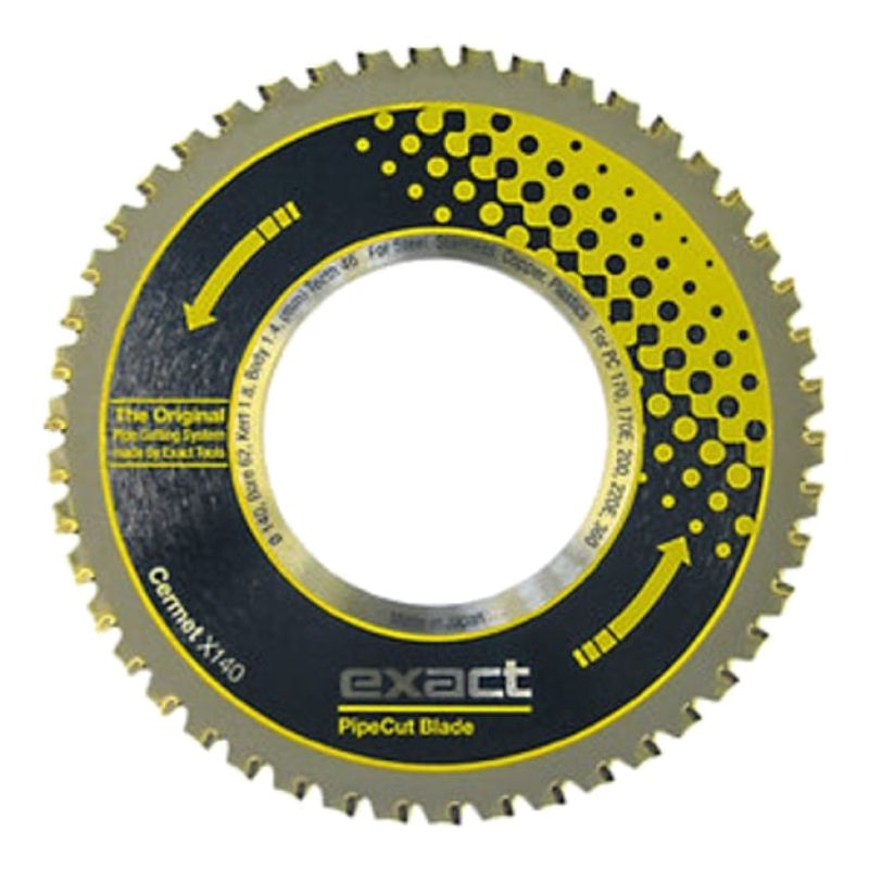 Диск СERMET X140 для труборезов ПайпКат 170, 170Е, 200, 220Е, 360 для труб из нержавейки 140х62мм