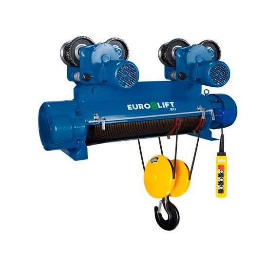 Таль электрическая стационарная EURO-LIFT CD1 10 т 12 м