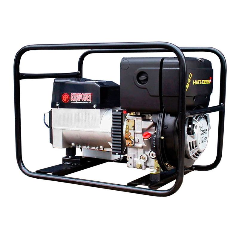Дизельный сварочный генератор EUROPOWER EP 200 DX2E DC (Hatz)