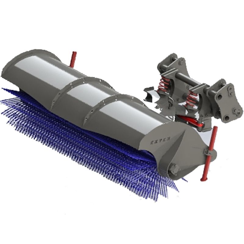 Щетка дорожная Exten EC1800/800 для минипогрузчика