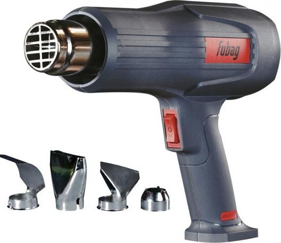 Фен строительный сетевой FUBAG PRT 2000 350/600 Kit 4 41138
