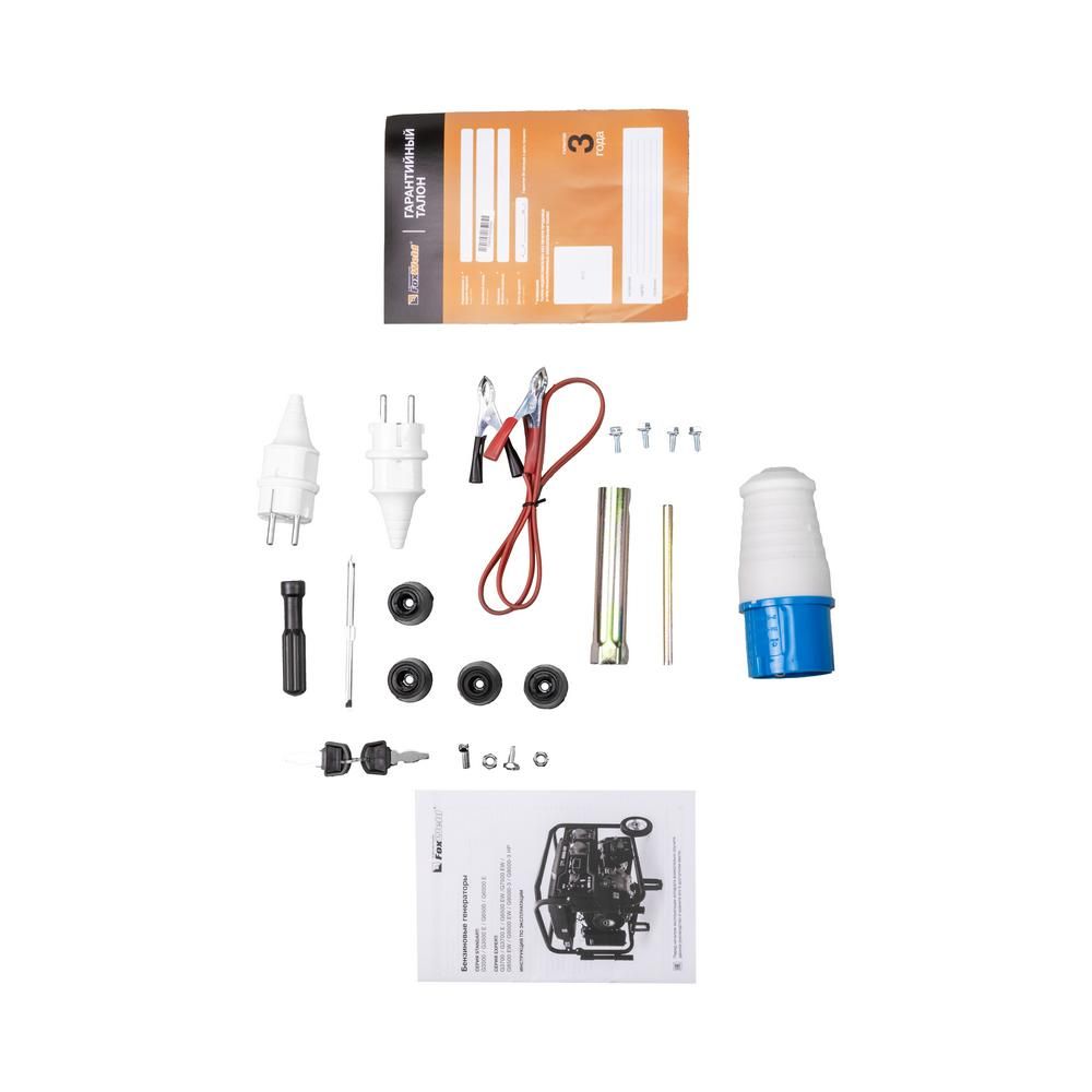 Бензиновый генератор FoxWeld Expert G9500 EW в компл. с блоком автоматики - изображение 9