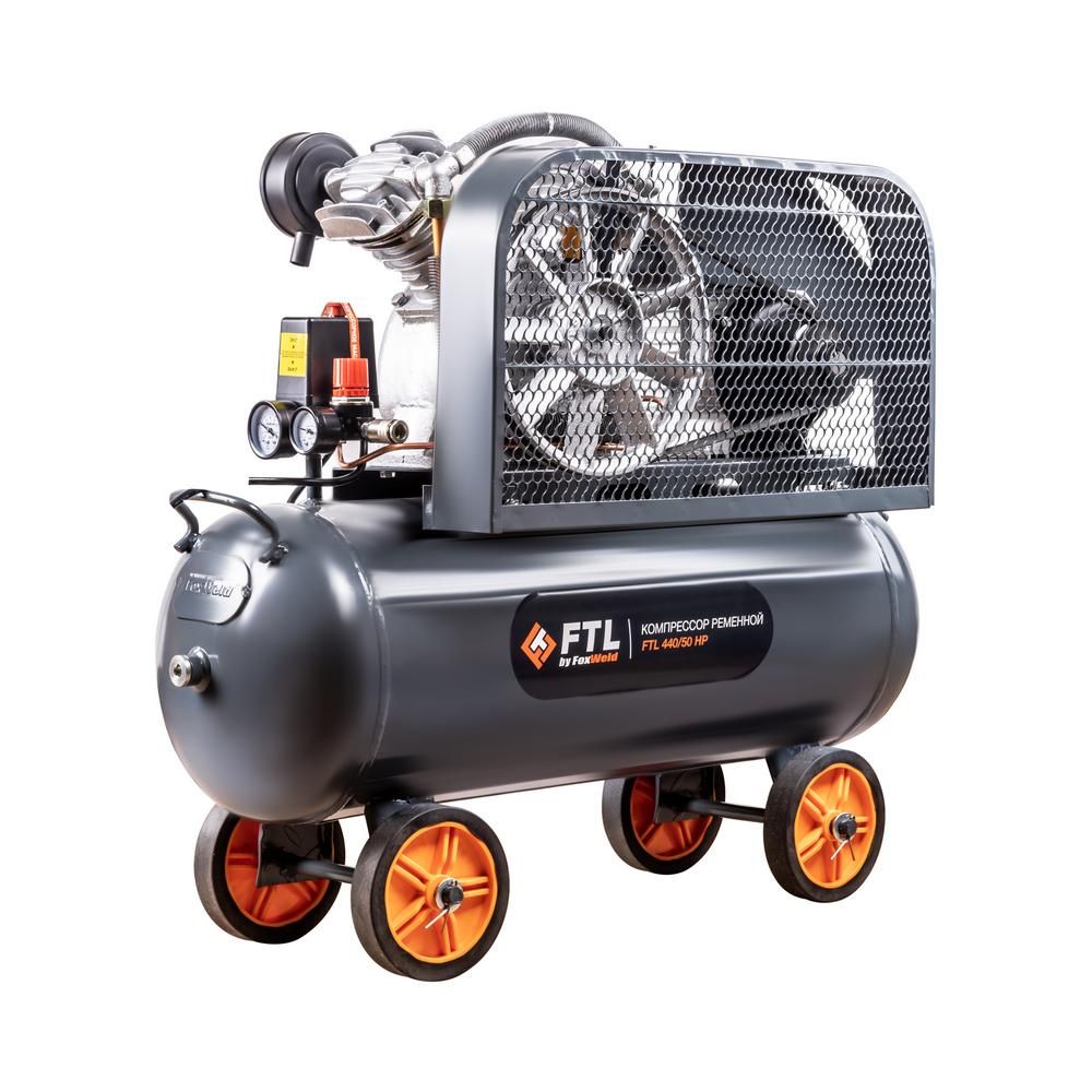 Компрессор ременной FoxWeld FTL 440/50 HP - изображение 4
