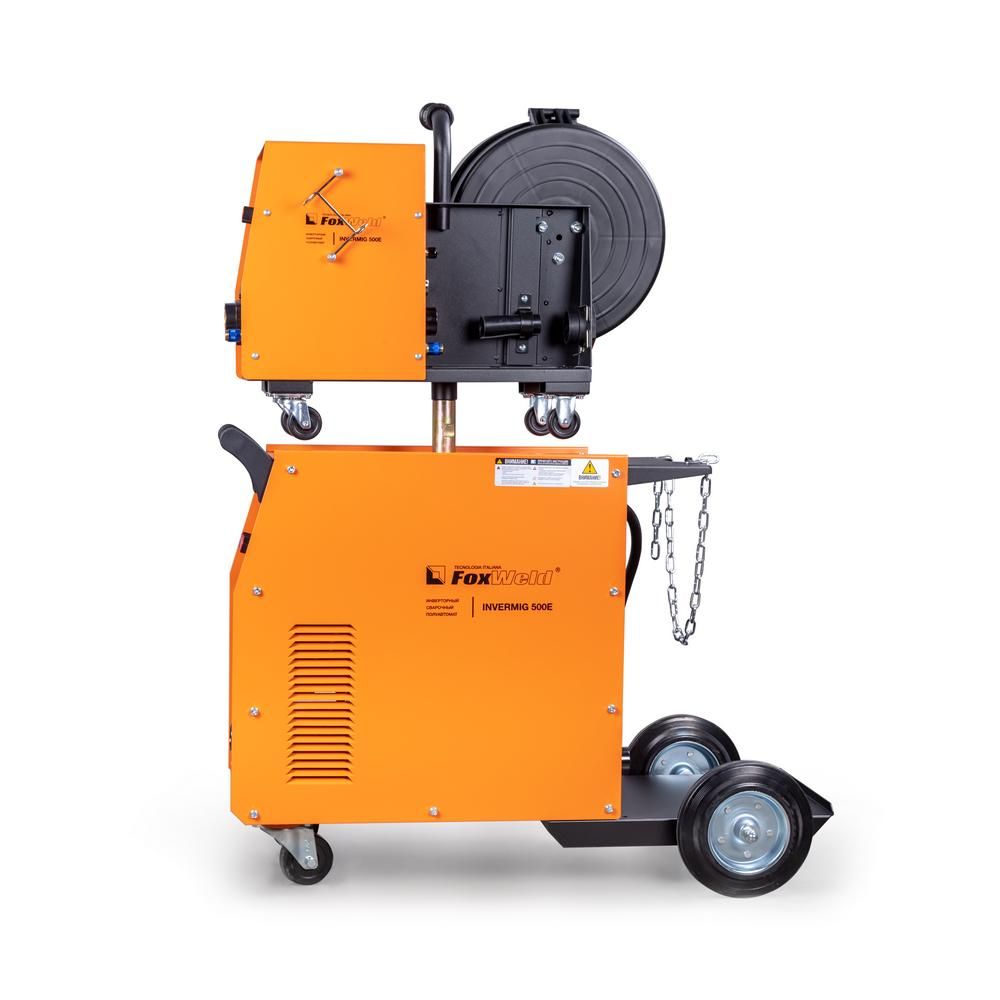 Сварочный полуавтомат FoxWeld Invermig 500E с отдельным МП (с комплектом кабелей, пр-во FoxWeld/КНР) - изображение 3
