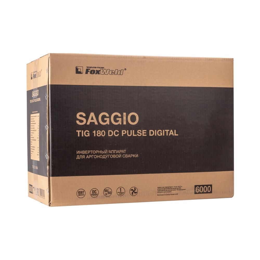 Аппарат аргонодуговой сварки FoxWeld SAGGIO TIG 180 DC Pulse Digital (пр-во FoxWeld/КНР) - изображение 9