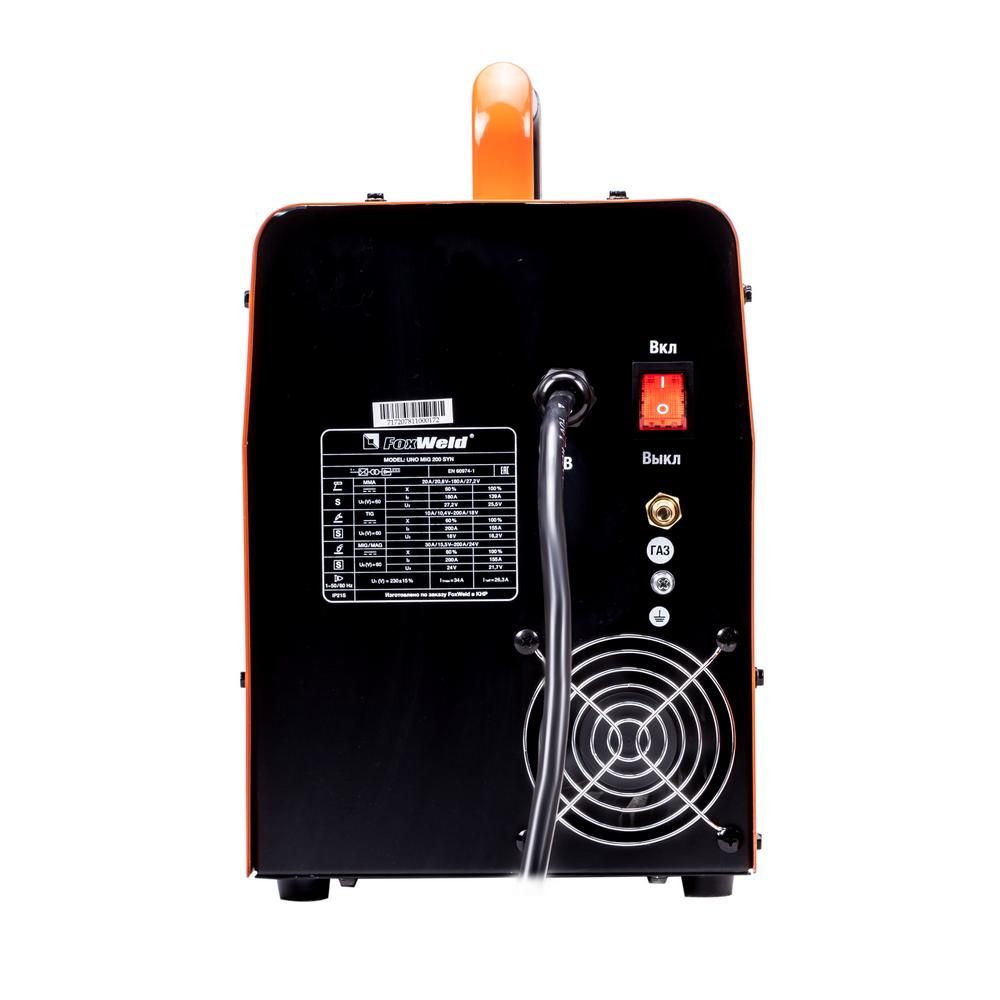 Сварочный полуавтомат FoxWeld UNO MIG 200 SYN - изображение 6