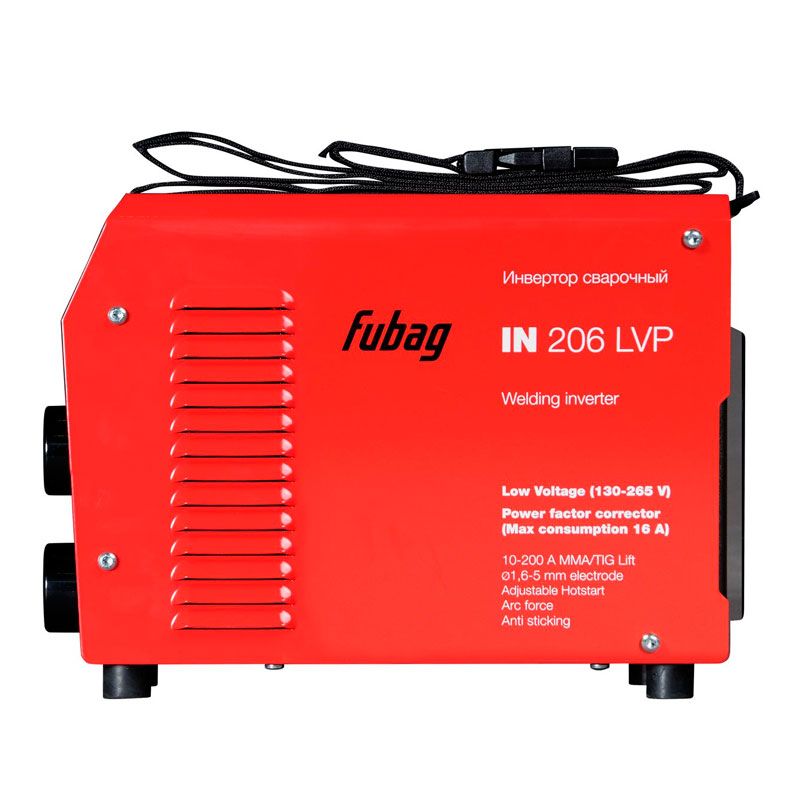 Инвертор сварочный Fubag IN 206 LVP - изображение 3