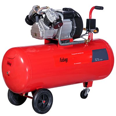 Компрессор Fubag VDС 400/100 CM3 (400 л/мин 100л 8бар 2.2кВт) (614319561)  + Набор пневмоинструмента
