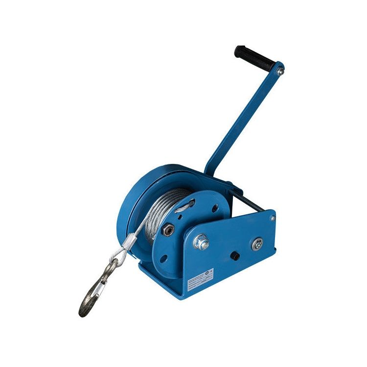 Лебедка ручная барабанная GEARSEN BHW 1180 кг, 10 м с тормозом - изображение 2