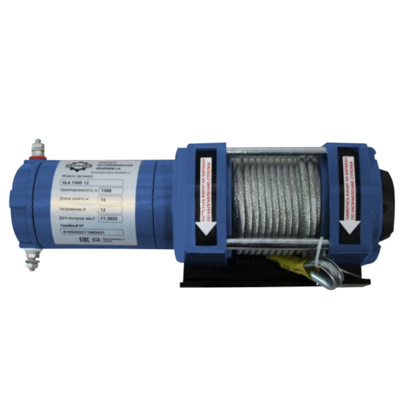 Автомобильная электрическая лебедка GEARSEN LA 4500-12 - изображение 2