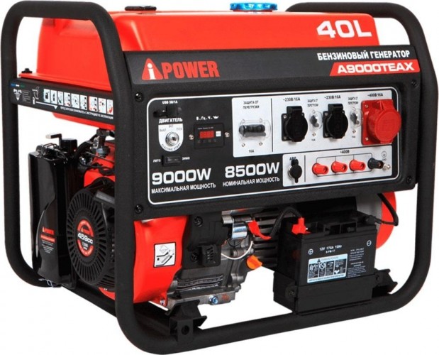 Генератор бензиновый A-iPOWER A9000TEAX трехфазный 20122