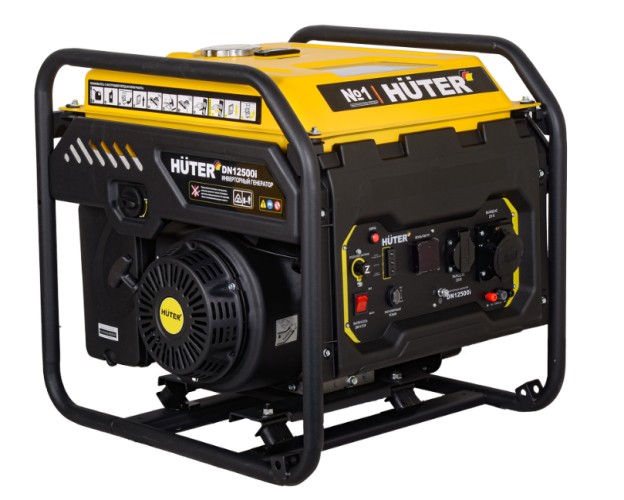 Генератор бензиновый HUTER DN12500 i инверторный 64/10/12