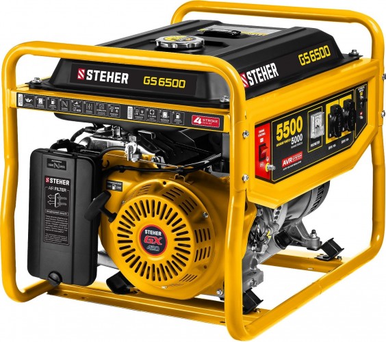 Генератор бензиновый Steher GS-6500 - изображение 2