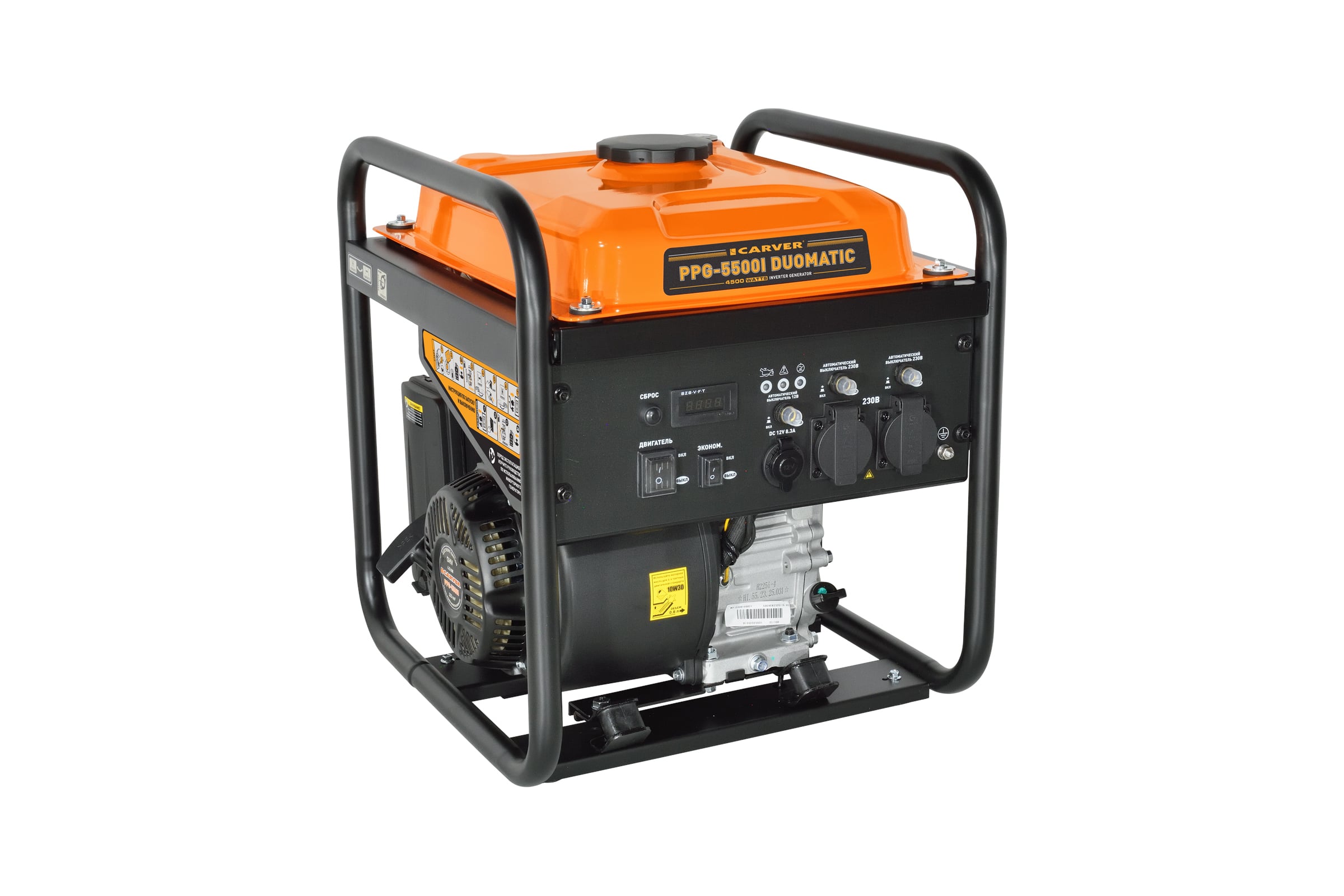 Генератор CARVER PPG -5500I DUOMATIC инверторный 01.020.00070