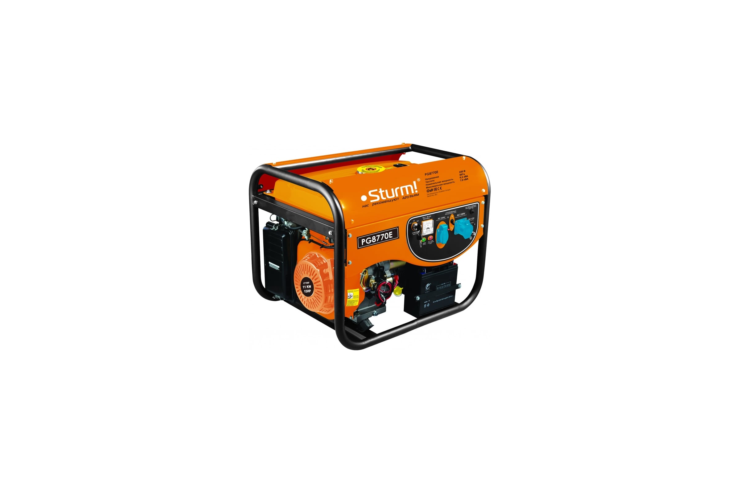 Генератор Sturm PG8770E