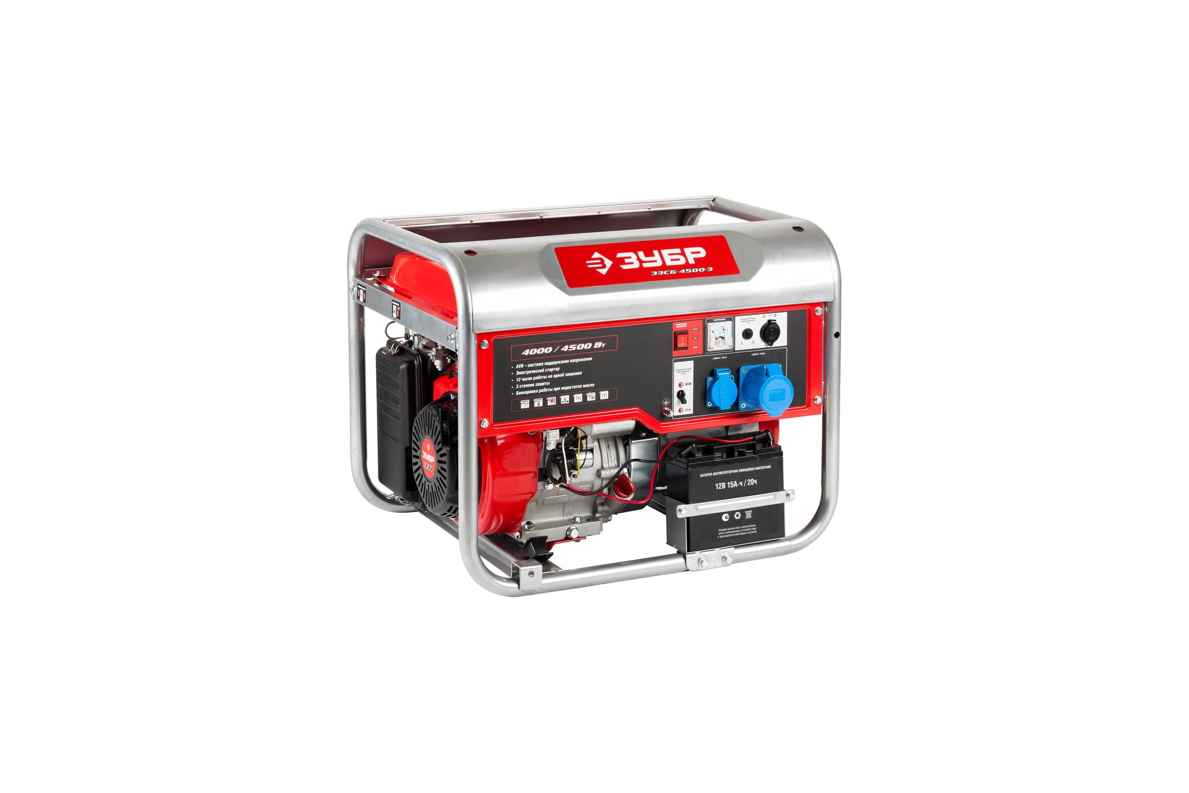 Генератор ЗУБР ЗЭСБ-4500-Э