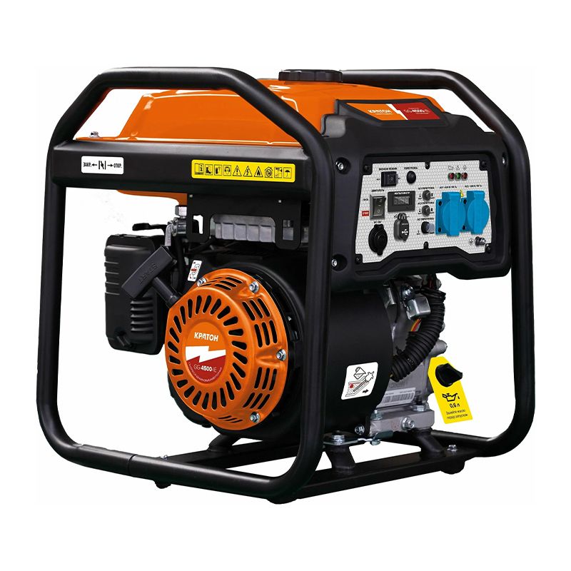 Генератор бензиновый инверторный Кратон GG-4500iE