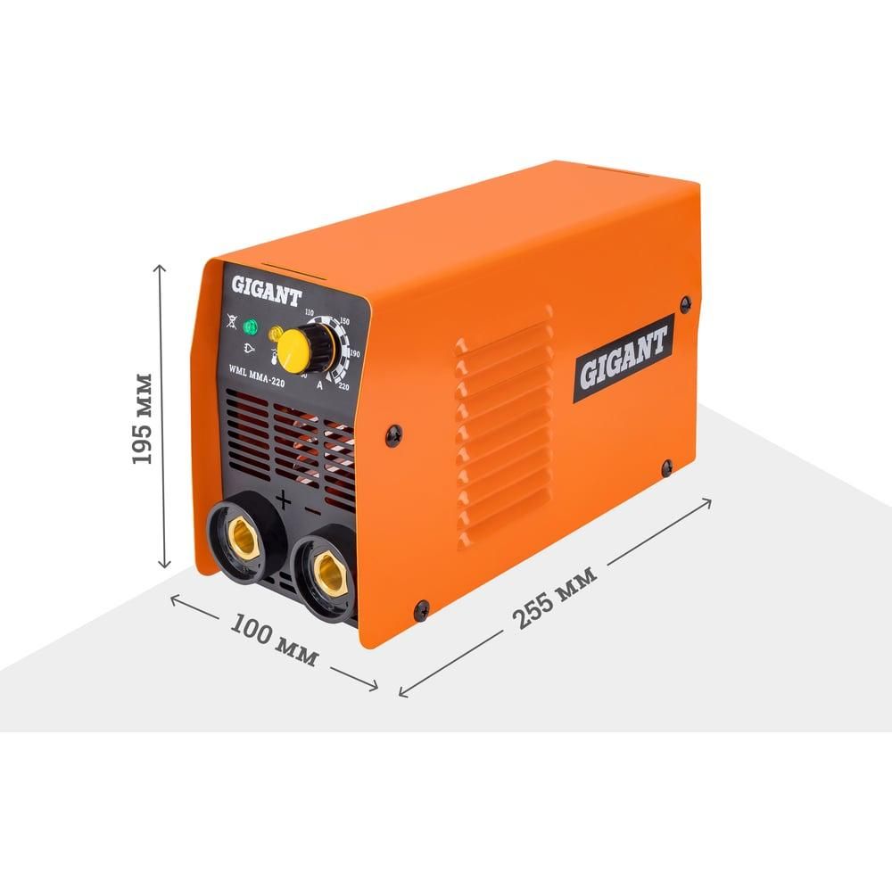 Сварочный инвертор Gigant WML MMA-220 - изображение 5