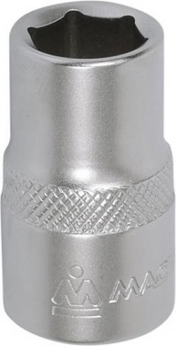 Головка шестигранная с посадкой 1/2" МАСТАК 000-40016 торцевая стандартная 16 мм