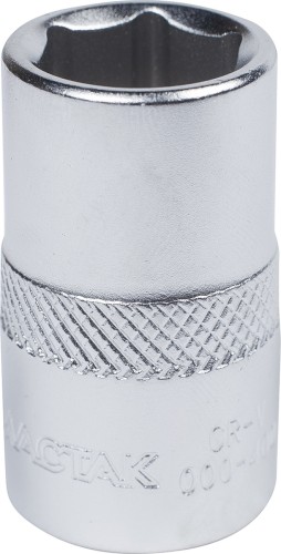 Головка шестигранная с посадкой 1/2" МАСТАК 000-40015 торцевая стандартная 15 мм