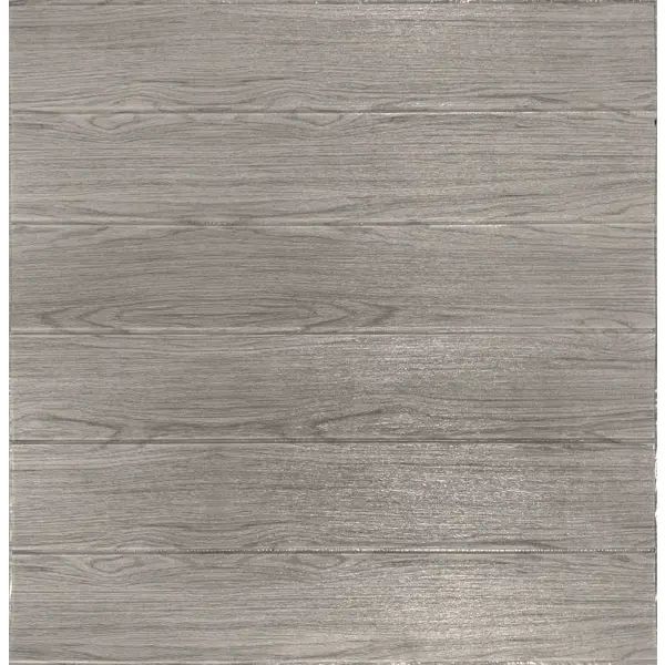 Листовая панель ПВХ GRACE 3D дерево мягкая 3 мм 700x700 мм цвет шимо