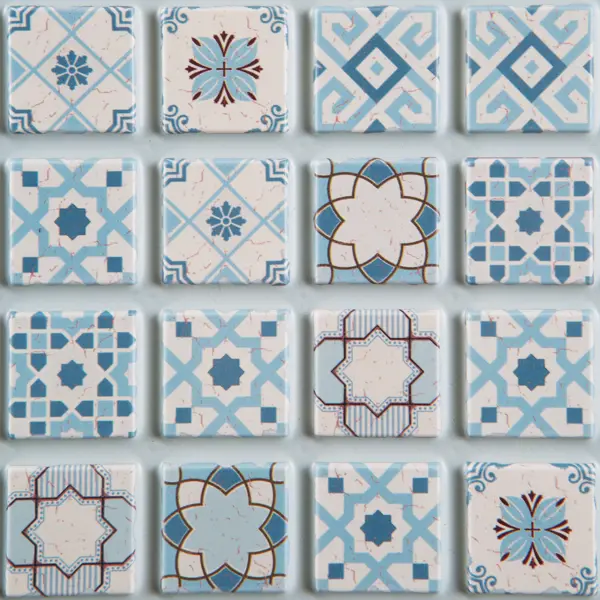 Листовая панель ПВХ GRACE 960x480x0.3 мм Восточная 0.46 м2