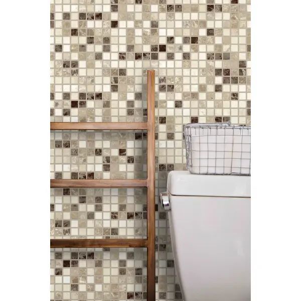 Листовая панель ПВХ GRACE 960x480x0.3 мм Мрамор бежевый 0.46 м2 - изображение 3