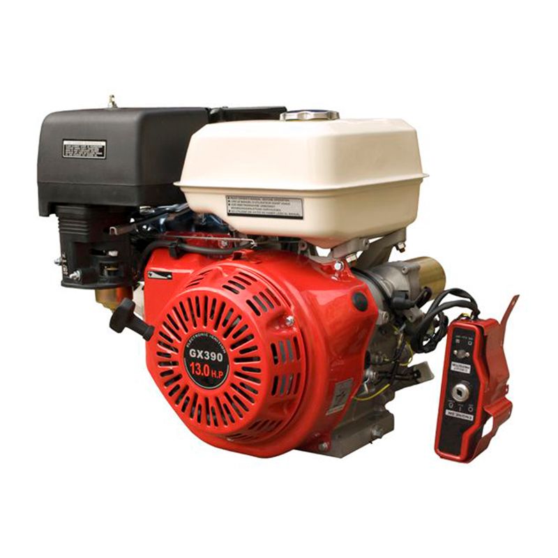 Двигатель бензиновый GROST GX 390 E (V тип) (короткий конус)