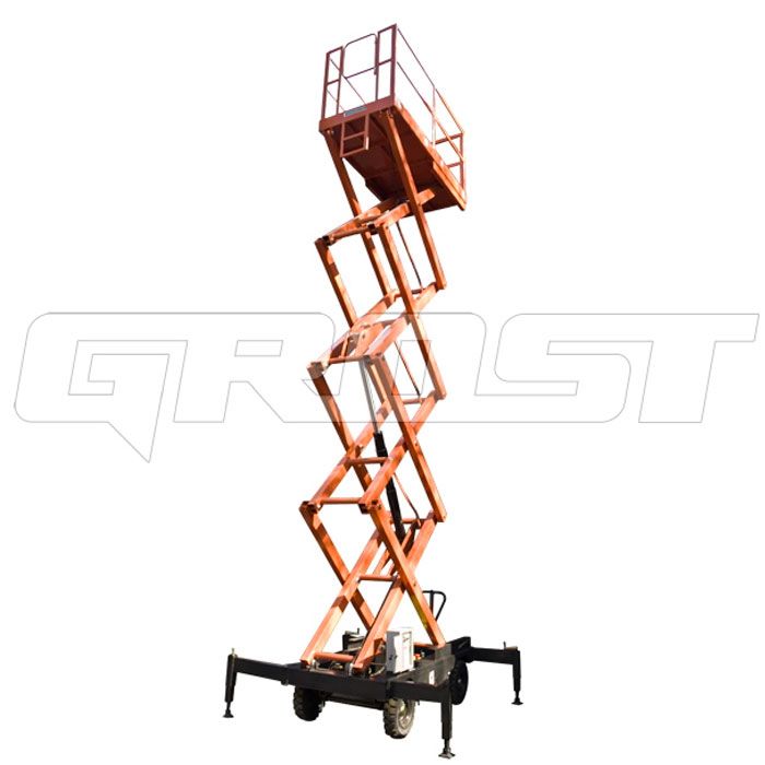 Подъемник ножничный несамоходный GROST Tower 500-9 АС 380 - изображение 4