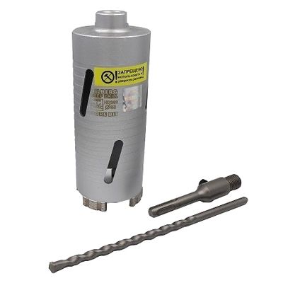 Коронка алмазная по бетону Hilberg Laser Deep Drill 72x150 мм