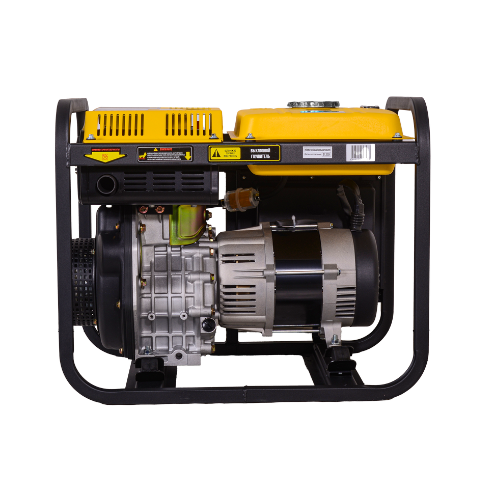 Электрогенератор дизельный Huter LDG 5000L - изображение 4