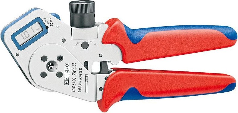 Инструмент для опрессовки кабельных наконечников KNIPEX 975263DG KN-975263DG