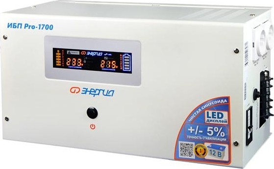 Источник бесперебойного питания ЭНЕРГИЯ Pro 1700 Е0201-0030