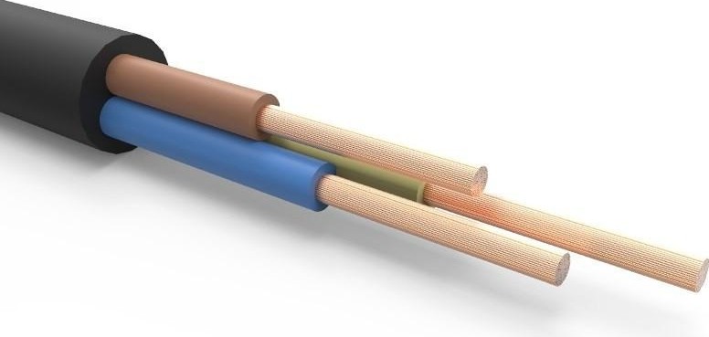 Кабель REXANT КГтп силовой гибкий 3х1,5 мм2, длина 5 метров 01-8420-5